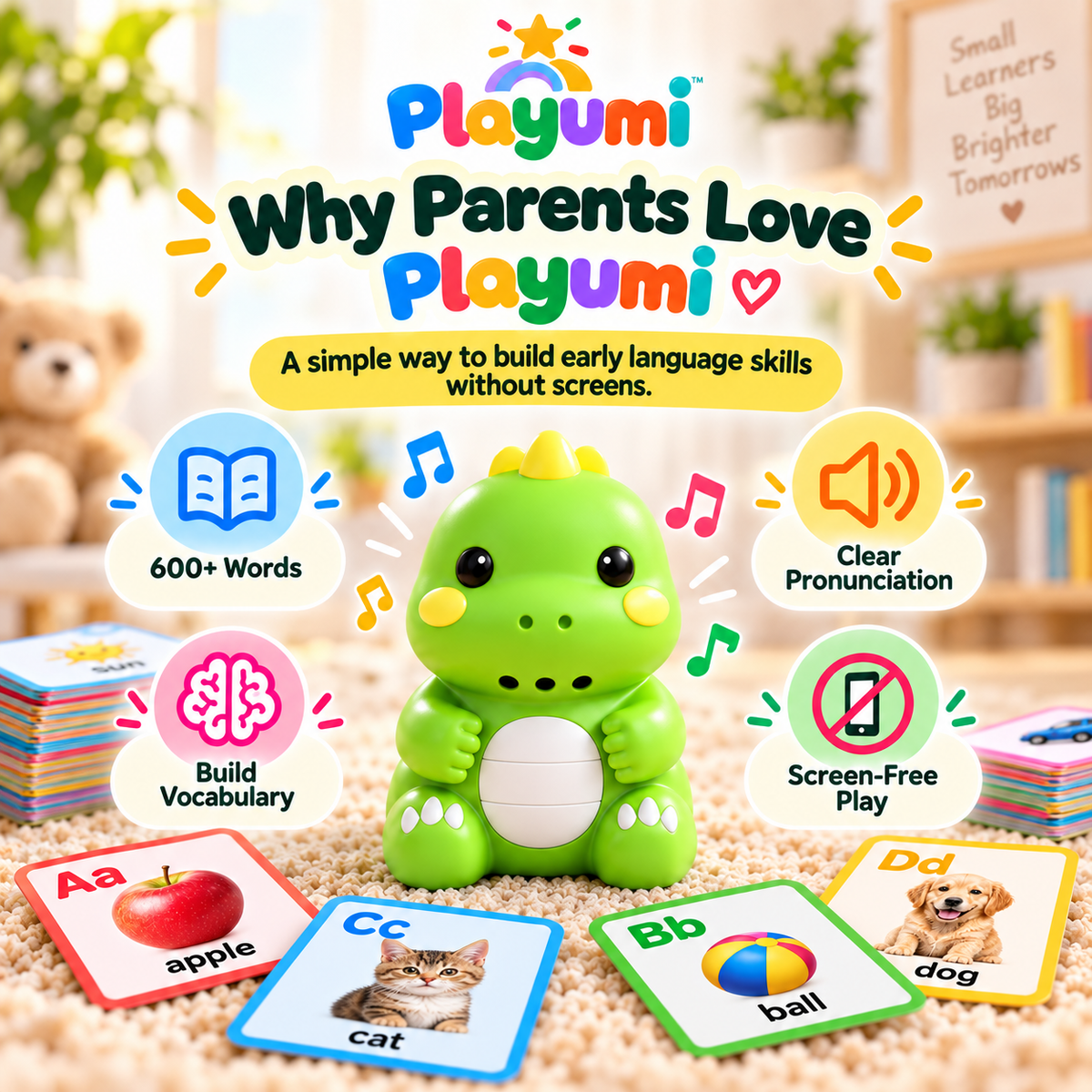 Playumi™ Interactive Learning Dino