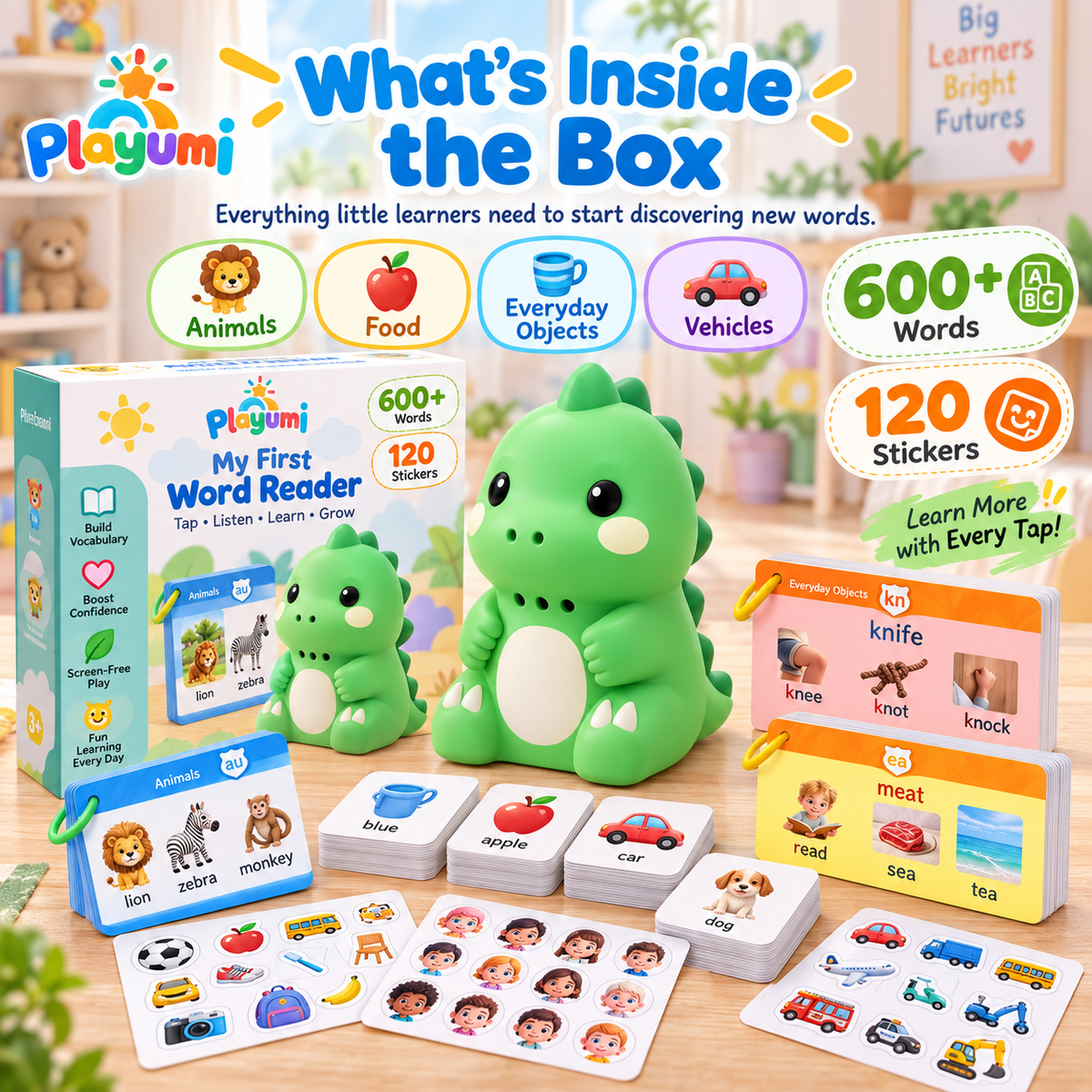 Playumi™ Interactive Learning Dino